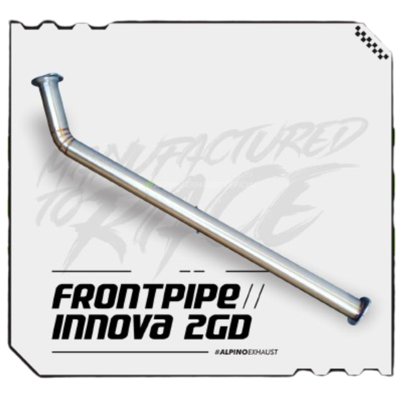 Frontpipe Alpino Innova Reborn Diesel